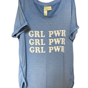 Halcyon GRL PWR yoga Top sz L